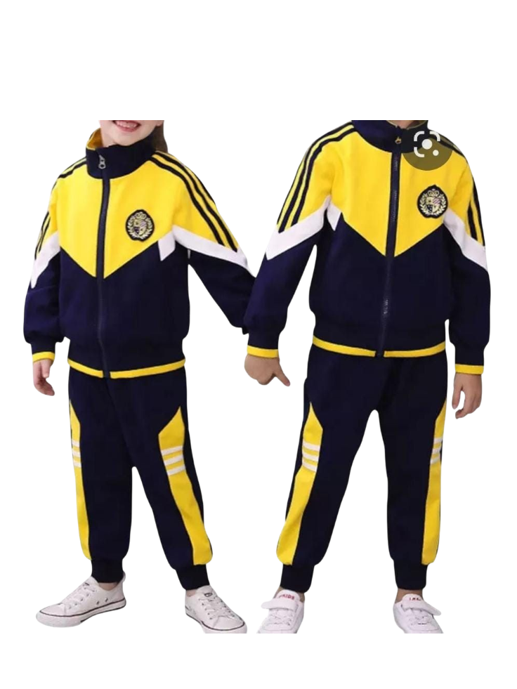 sudadera colegial niño Brialtex Bogotá uniformes escolares personalizados